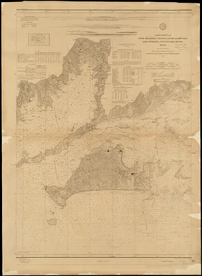 From Muskeget Channel to Buzzard's Bay and entrance to Vineyard Sound, Mass