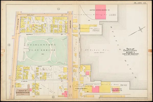 Atlas of the city of Boston : Charlestown