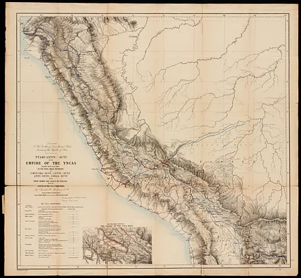 Ttahuantin-Suyu or the empire of the Yncas (except Quito and Chile) ... conquerers