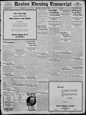 Boston Evening Transcript