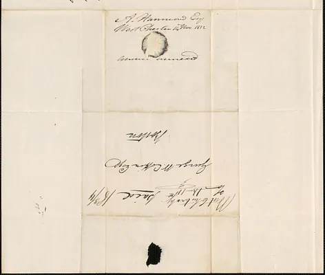 A. Hammond to George Coffin, 14 November 1832