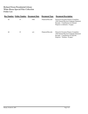 WHSF: Returned, 64-19