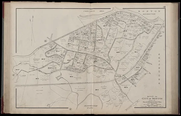 Atlas of the city of Newton, Massachusetts