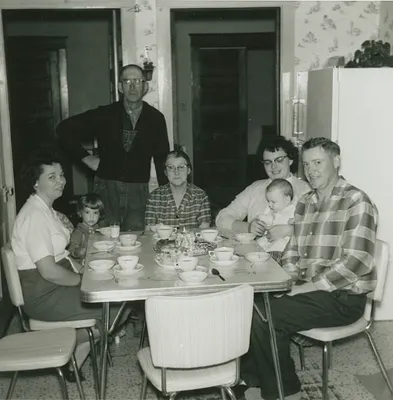 Nieman Family Christmas Tea, 1962
