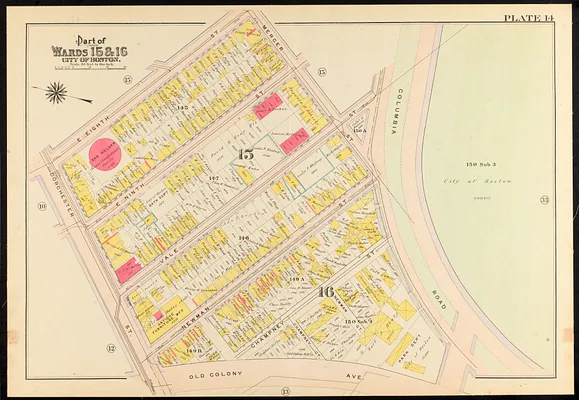 Atlas of the city of Boston, South Boston