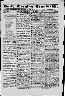 Daily Evening Transcript