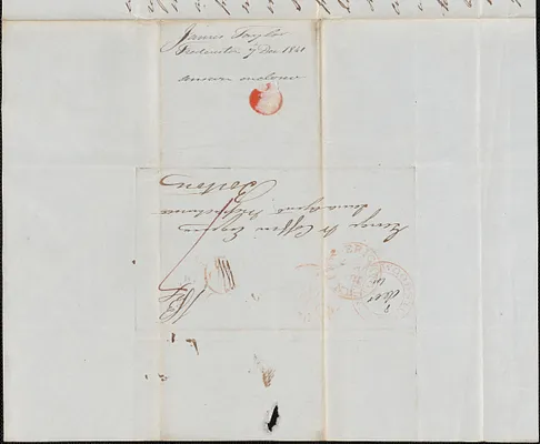 James Taylor to George Coffin, 7 December 1841