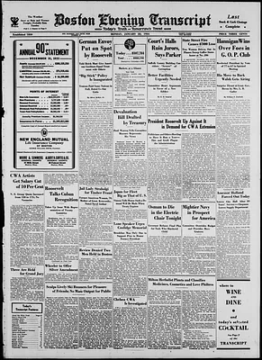 Boston Evening Transcript