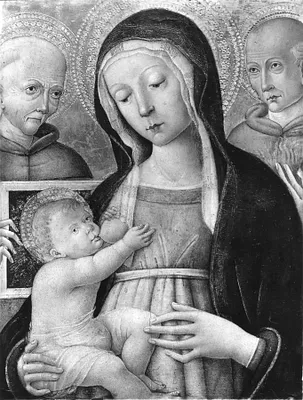 Madonna and Child with Saints Bernardino and Anthony of Padua