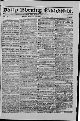 Daily Evening Transcript