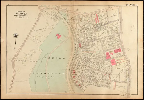 Atlas of the city of Boston, West Roxbury