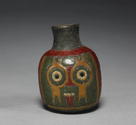 Small Bottle with Feline