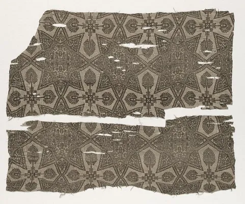 Fragments with Eight-Pointed Star (Two Pieces)