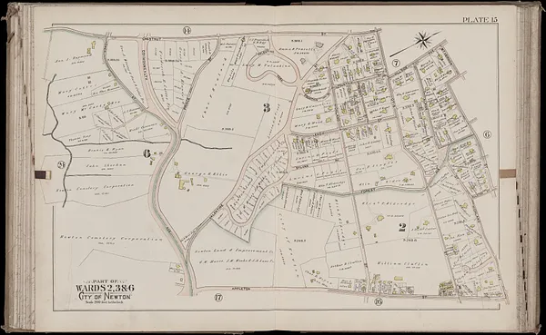 Atlas of the city of Newton, Massachusetts