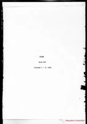 Volume 447, October 1 – October 3, 1941