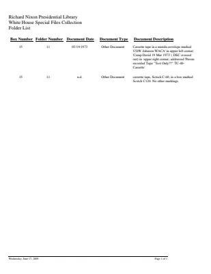 WHSF: Returned, 15-11