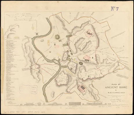Plan of ancient Rome