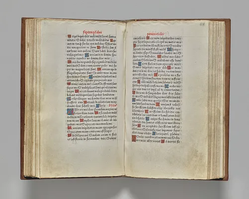 Printed Book of Hours (Use of Rome): fol. 66v, Text