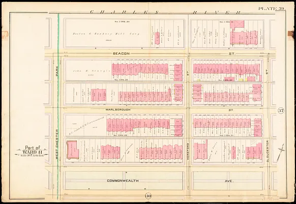 Atlas of the city of Boston : city proper