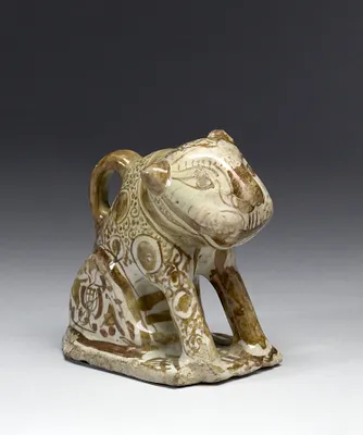 Seated Lion Figurine
