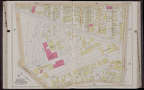 Atlas of the city of Boston, volume eight, South Boston, Mass.