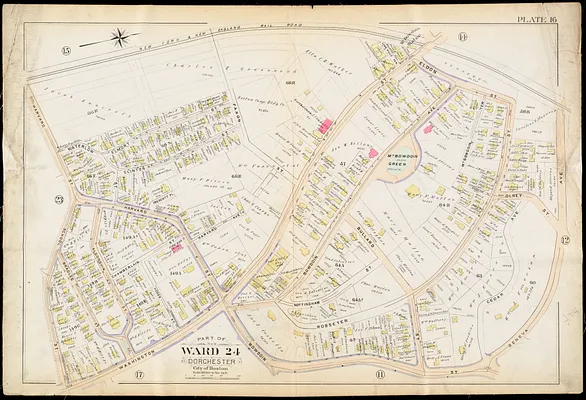 Atlas of the city of Boston : Dorchester, Mass.