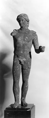 Youth standing/ Meleager ?
