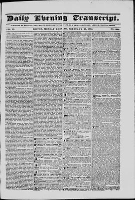 Daily Evening Transcript