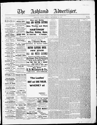 The Ashland Advertiser