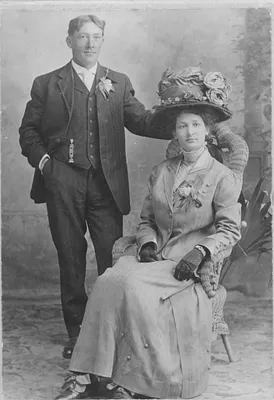 Ban and Catherine Rahe, 1897