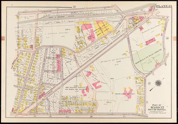 Atlas of the city of Boston, Roxbury