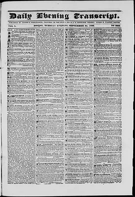 Daily Evening Transcript