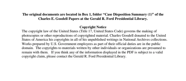 Case Disposition Summary (1)
