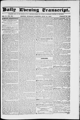Daily Evening Transcript