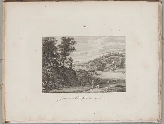 Art of the Lithograph: River Landscape, Plate XIII