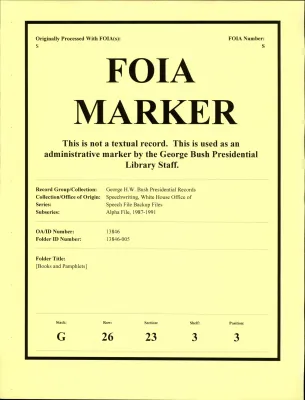 [Books and Pamphlets] [OA 8487]