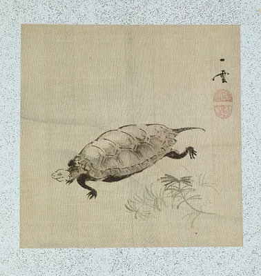 Leaf from Album Depicting Birds, Flowers, Landscapes, and Flower Pots