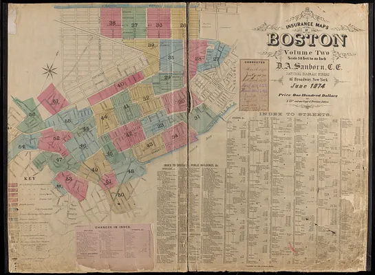 Insurance maps of Boston volume two