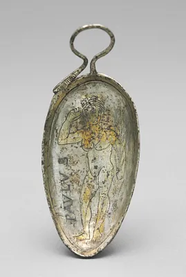Spoon with Saint Paul as an Athlete