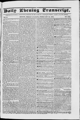 Daily Evening Transcript