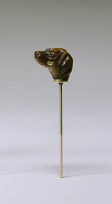 Stick Pin with Hound's Head