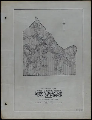 Land Utilization Town of Mendon