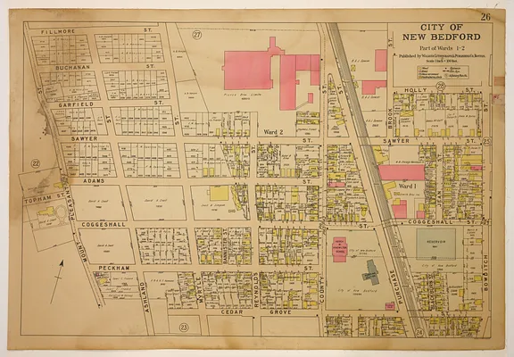 Atlas of the City of New Bedford, Part of Wards 1 - 2, plate 26