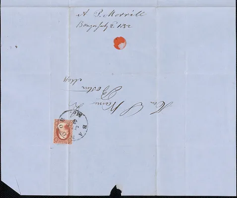 Anson P. Morrill and I. R. Clark to Samuel Warner, 2 July 1852