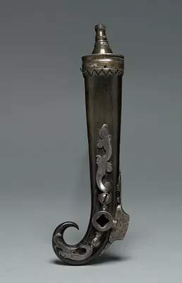 Combined Priming Flask and Wheel-Lock Spanner