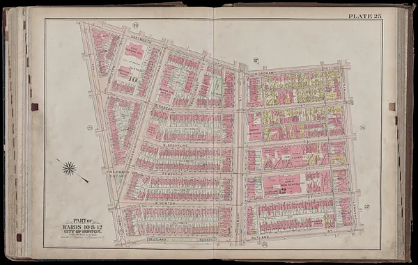 Atlas of the city of Boston, Boston proper and Back Bay : from actual surveys and official plans