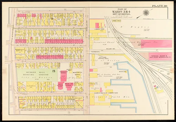 Atlas of the city of Boston, Charlestown and East Boston