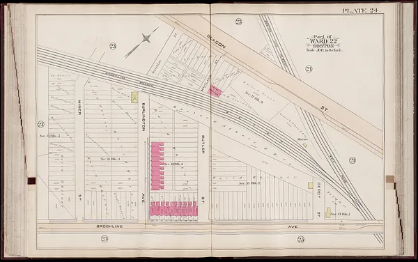 Atlas of the city of Boston : Roxbury, Mass. : volume three : from actual surveys and official records