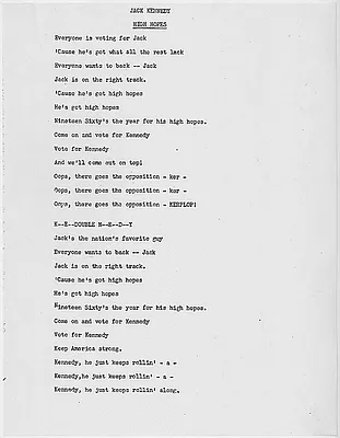 High Hopes Lyrics