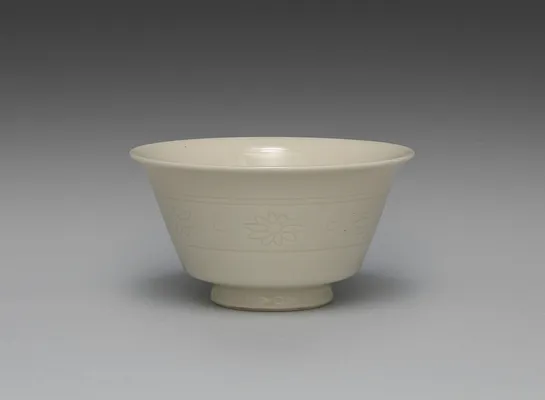Teacup from Teacups with Floral Band Motif